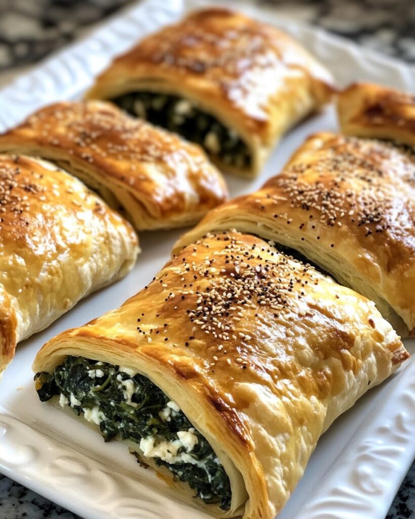 🥧 Spinach & Cheese Pastries finished dish