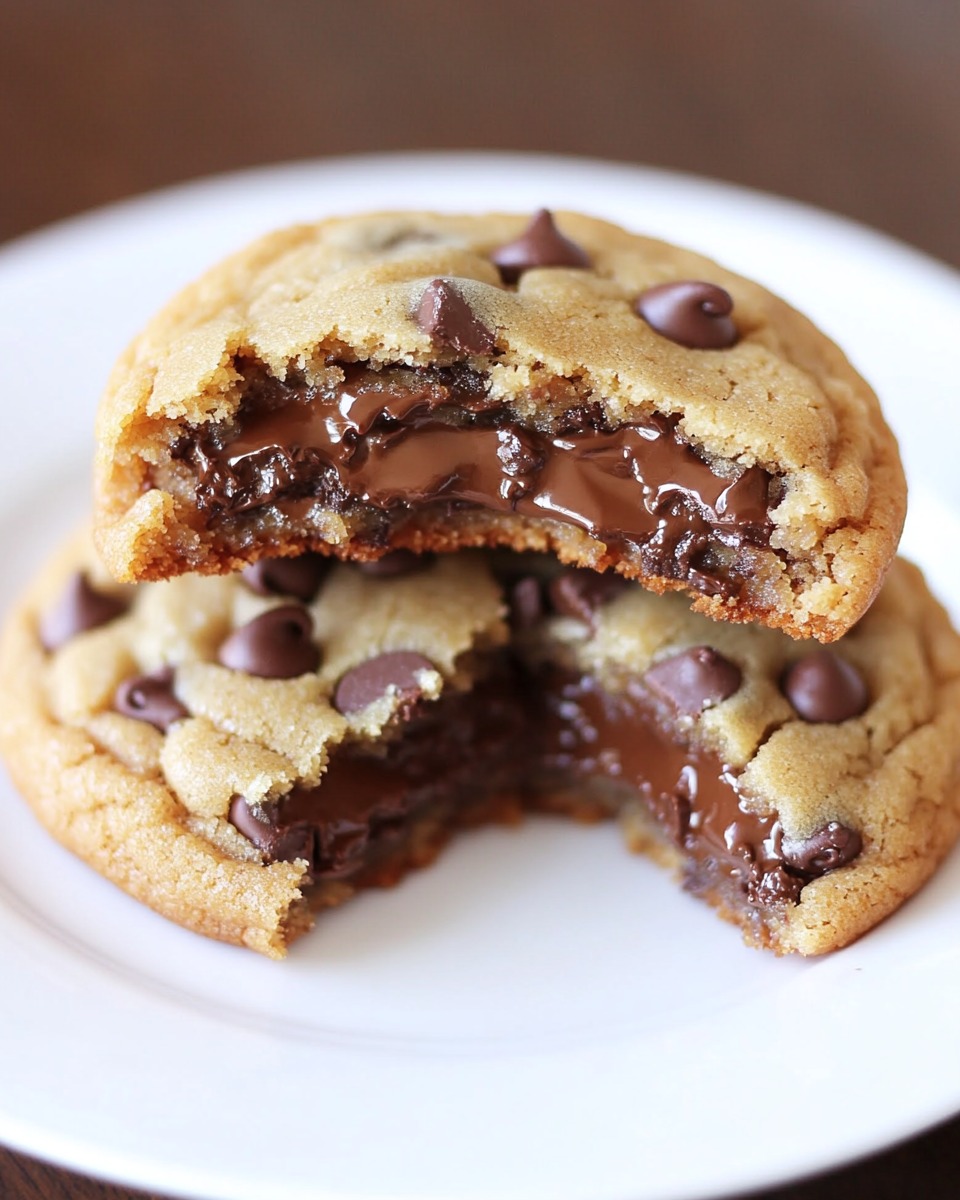 Nutella-Filled Chocolate Cookies 🍪🍫 – Gooey, Indulgent, and Irresistible!
