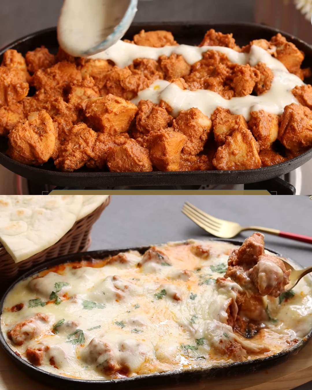 Turkish-Style Baked Chicken in Creamy White Sauce