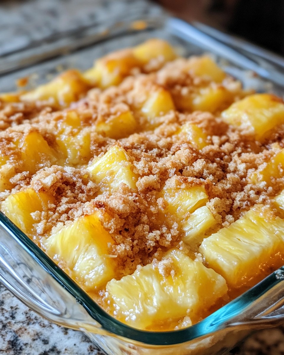The Easiest Pineapple Bake Recipe