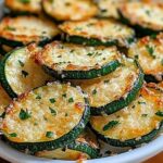 Crispy Parmesan Zucchini Rounds Recipe