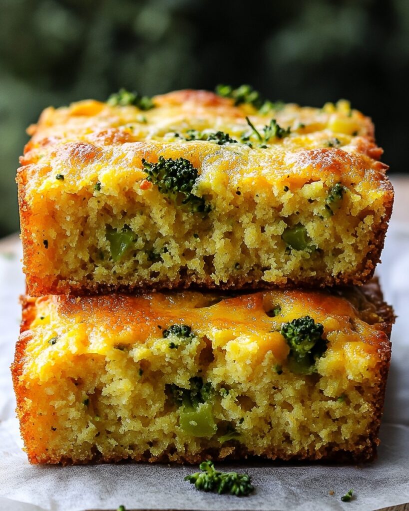 Cheesy Broccoli Cornbread