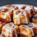 Cinnamon Roll French Toast Bites