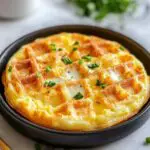 Low Carb Egg and Cheese Chaffle