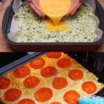 Zucchini Vegetable Casserole with Creamy Garlic Dill Sauce