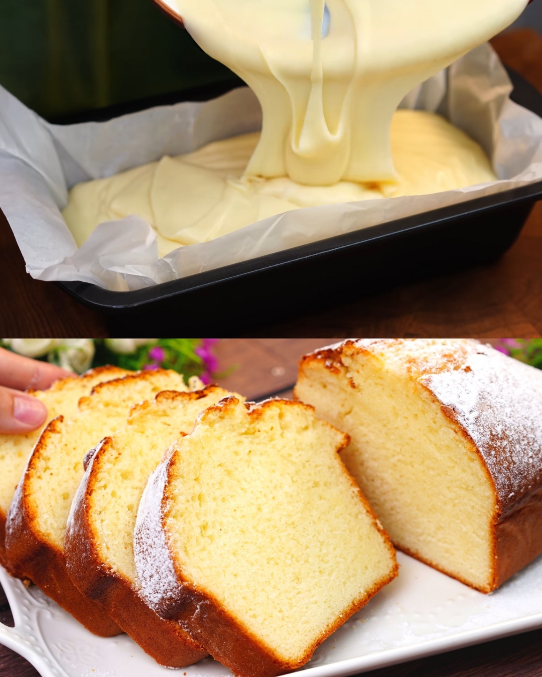 Lemon Condensed Milk Cake