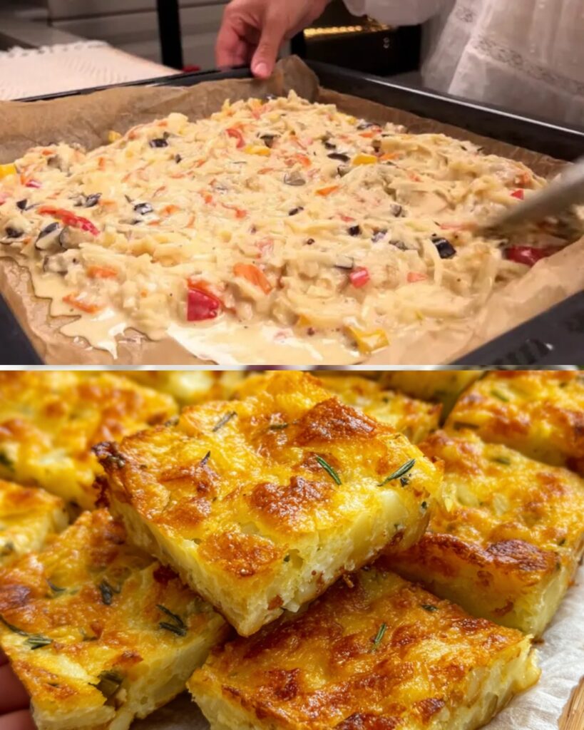Savory Vegetable Bake with Potatoes, Eggplant & Peppers