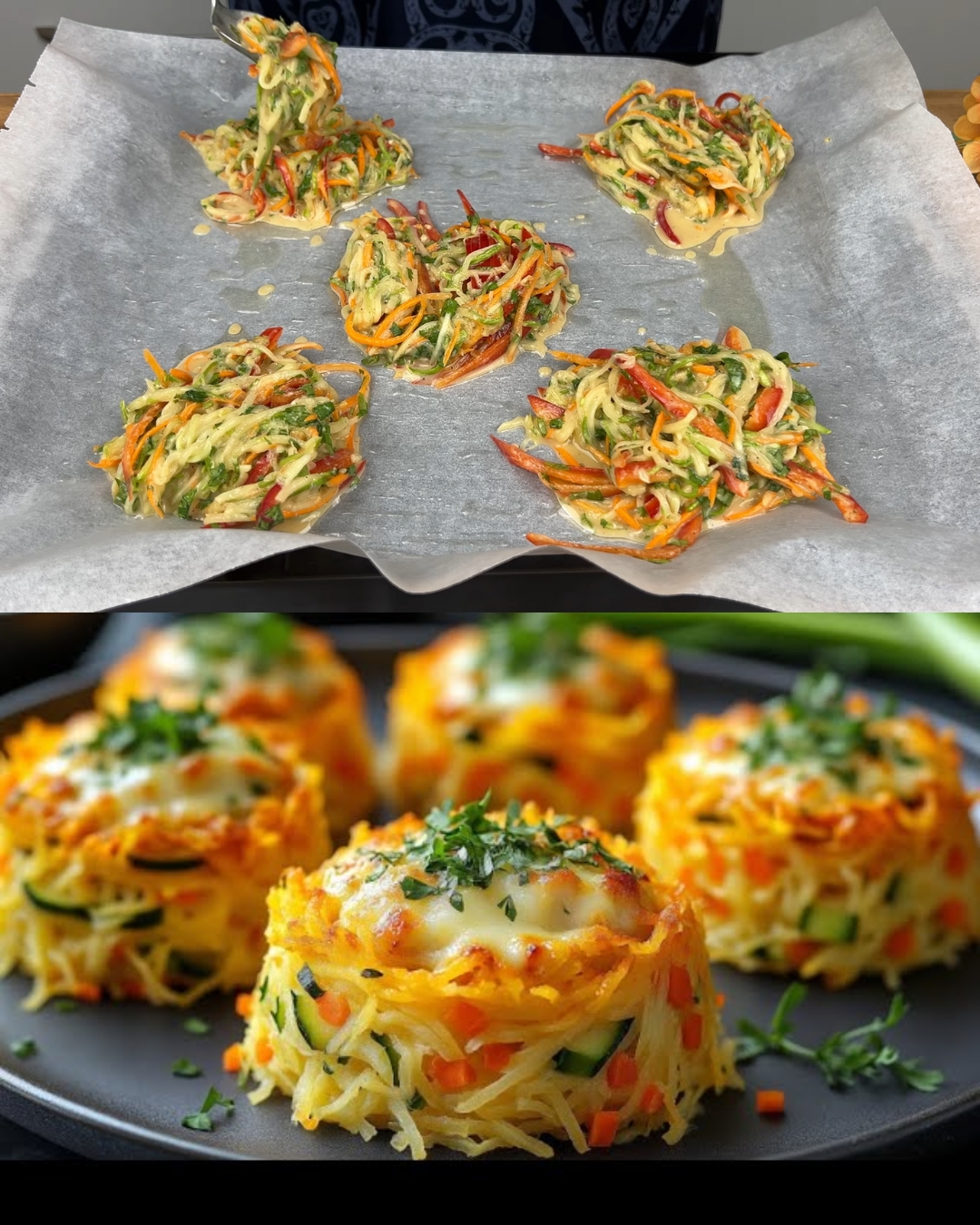 Simple Chicken & Vegetable Bake with Suluguni Cheese