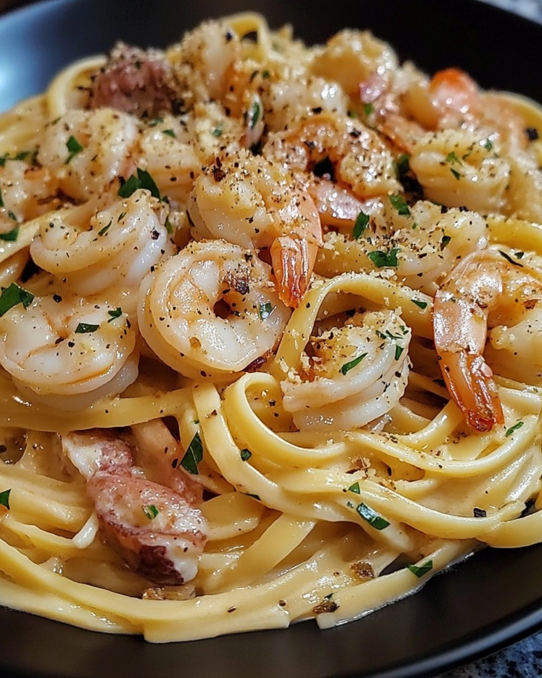 Seafood Carbonara