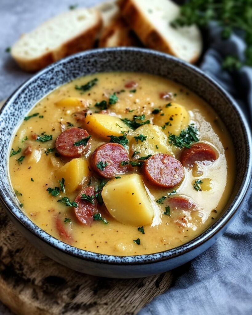 Kielbasa Potato Soup