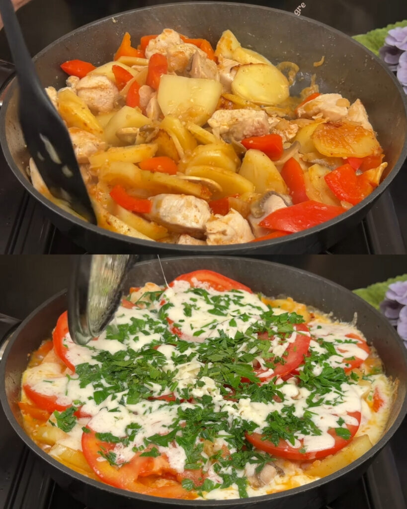 Creamy Chicken and Vegetable Bake