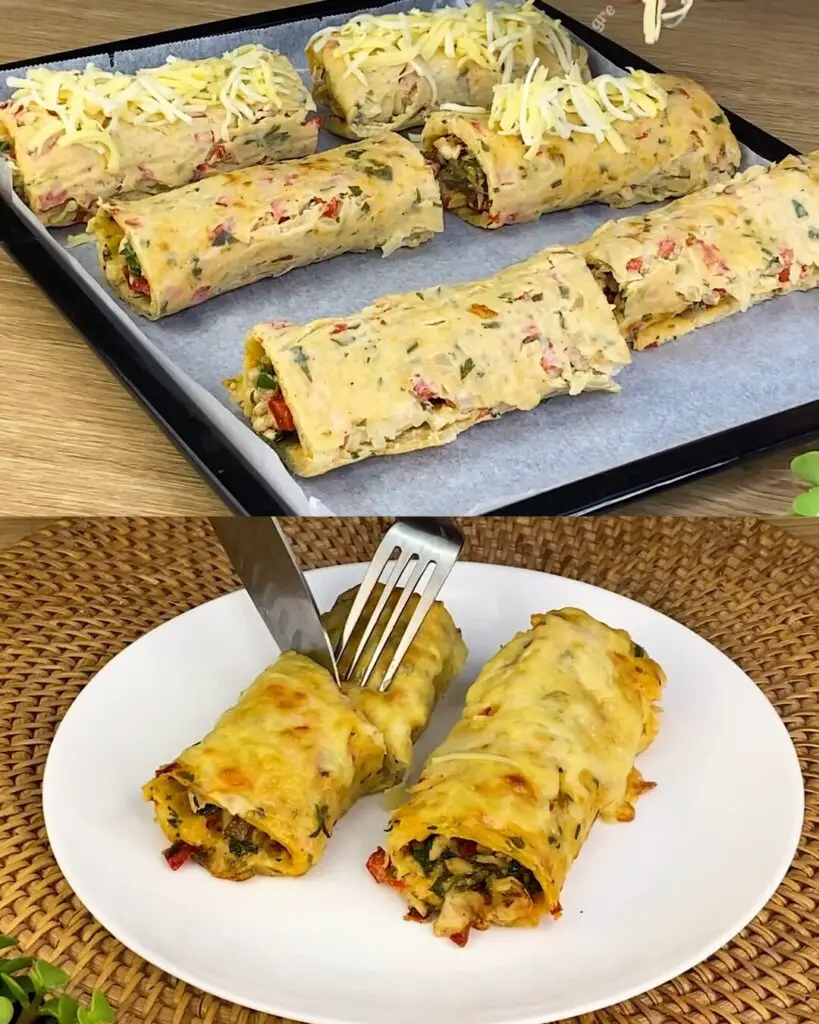 Cheesy Chicken and Vegetable Potato Bakes with Yogurt Garlic Sauce