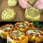Stuffed Mashed Potato Nests with Minced Meat and Cheese
