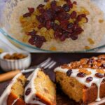 Baked Oatmeal Apple Cake with Banana, Raisins & Nuts