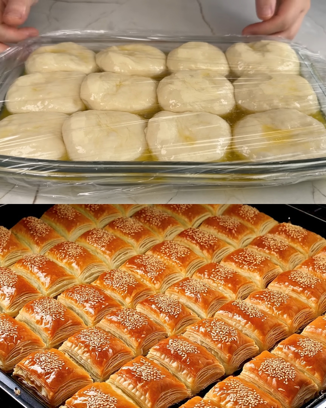 Fluffy Cheese-Stuffed Butter Buns with Sesame Seeds