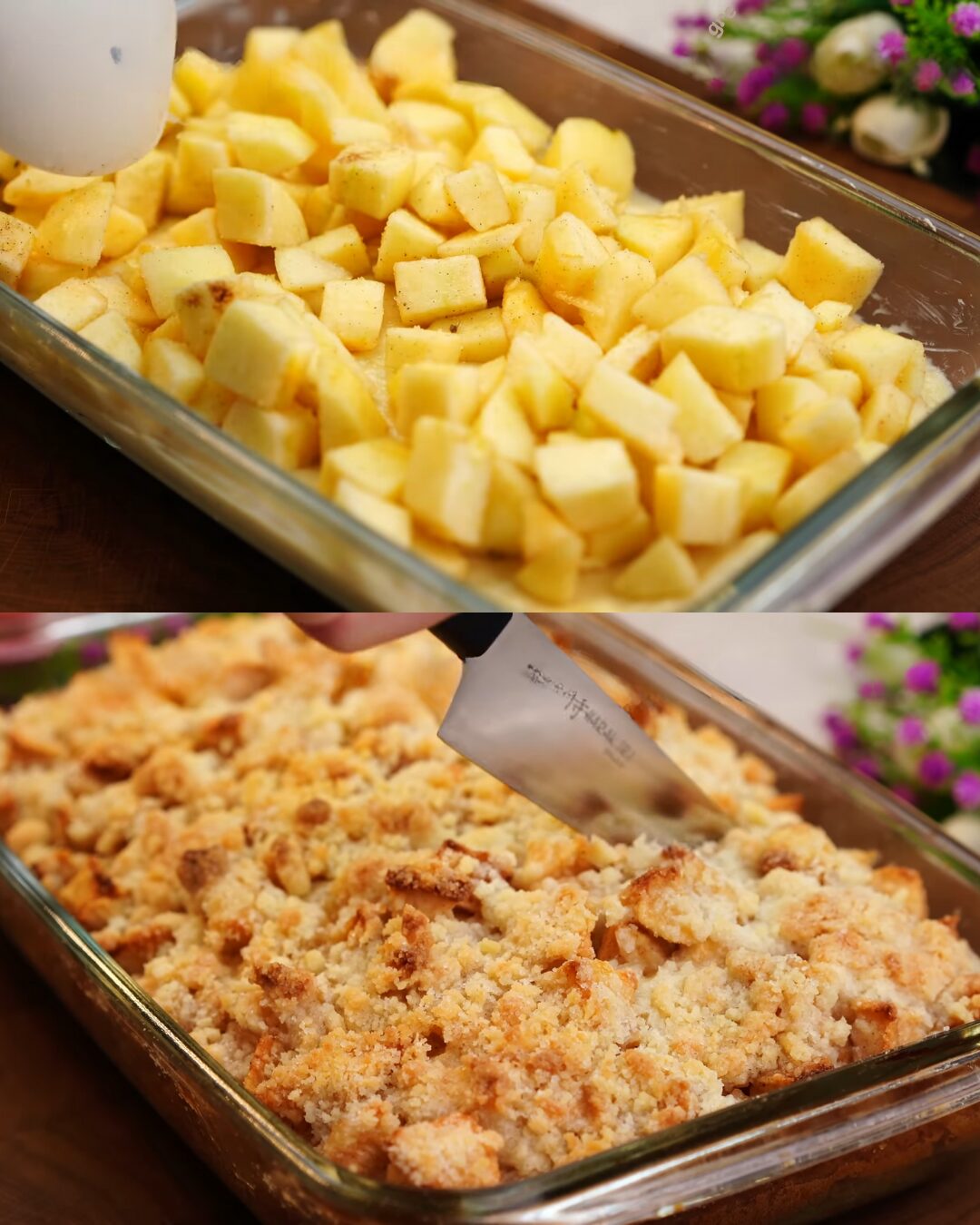 Moist Apple Crumb Cake – A Comforting Classic with a Tender Crumb