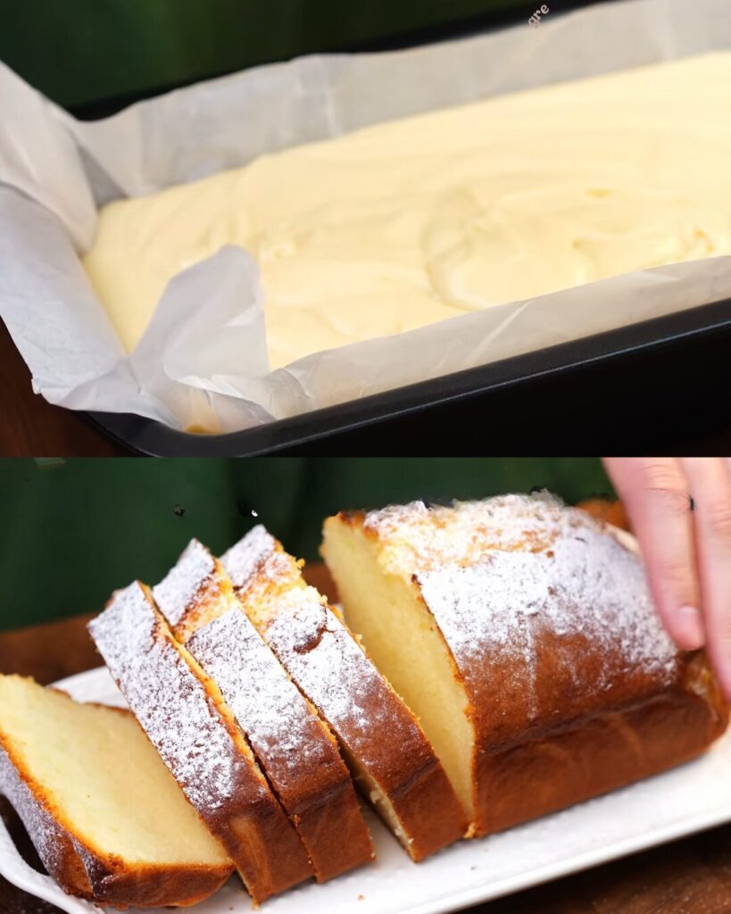 Condensed Milk Lemon Cake – Soft, Sweet & Just 7 Ingredients finished dish