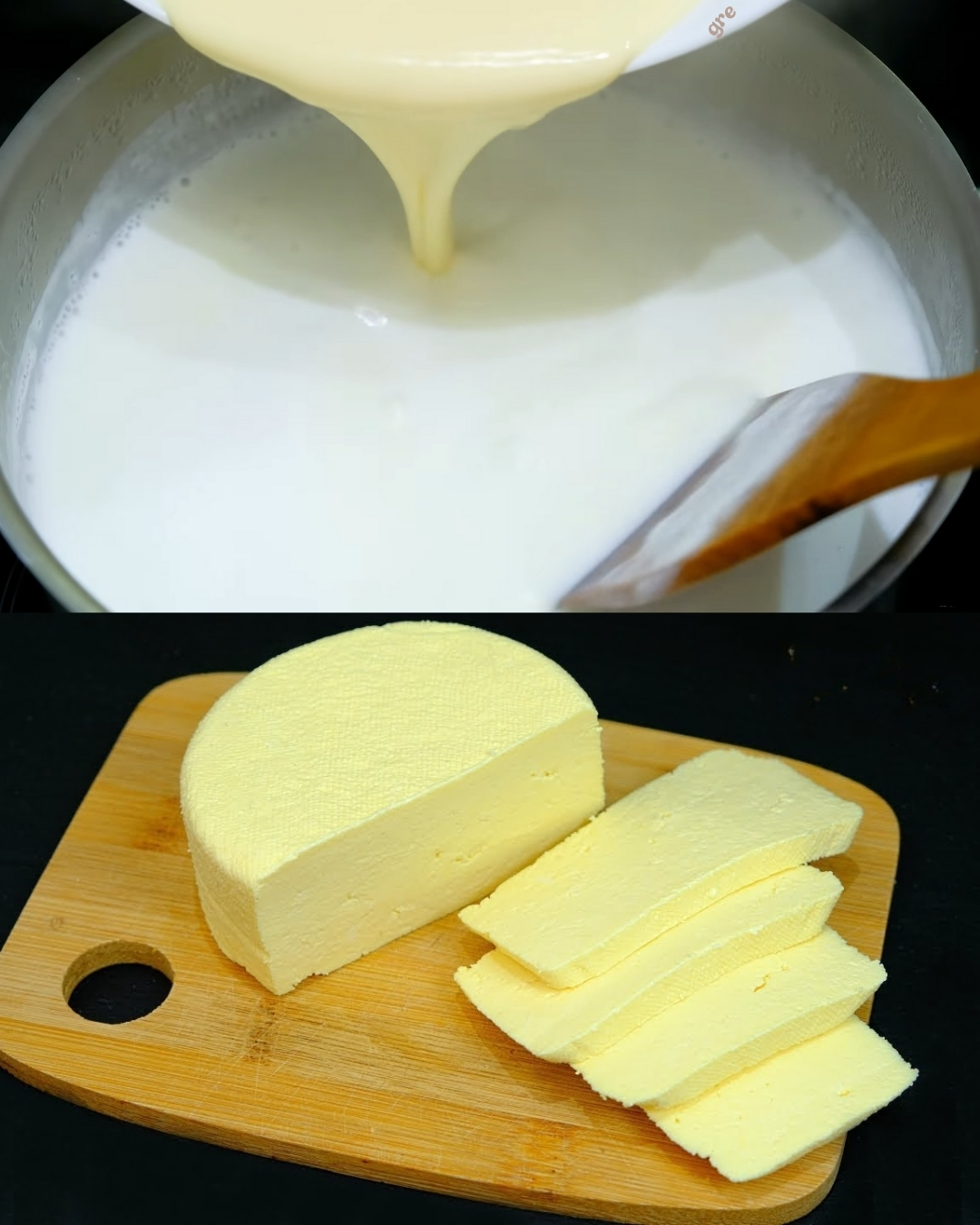 Simple Homemade Cheese with 3 Ingredients