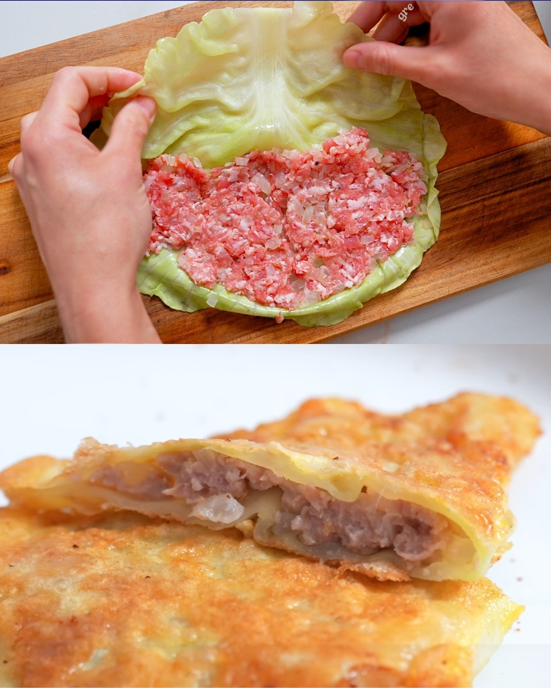 Cabbage Pasties (Chebureki-Style Stuffed Cabbage)