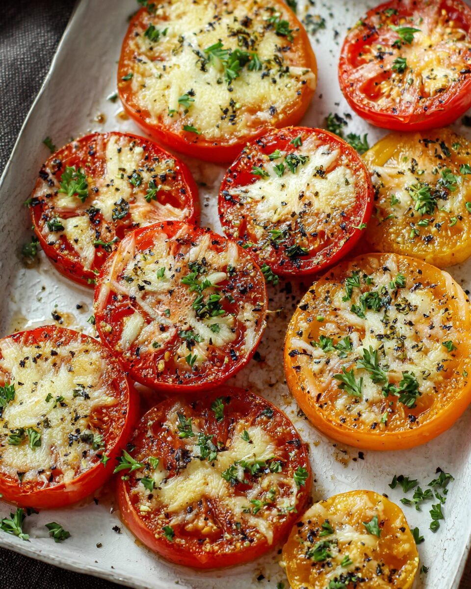 Baked Parmesan Tomatoes