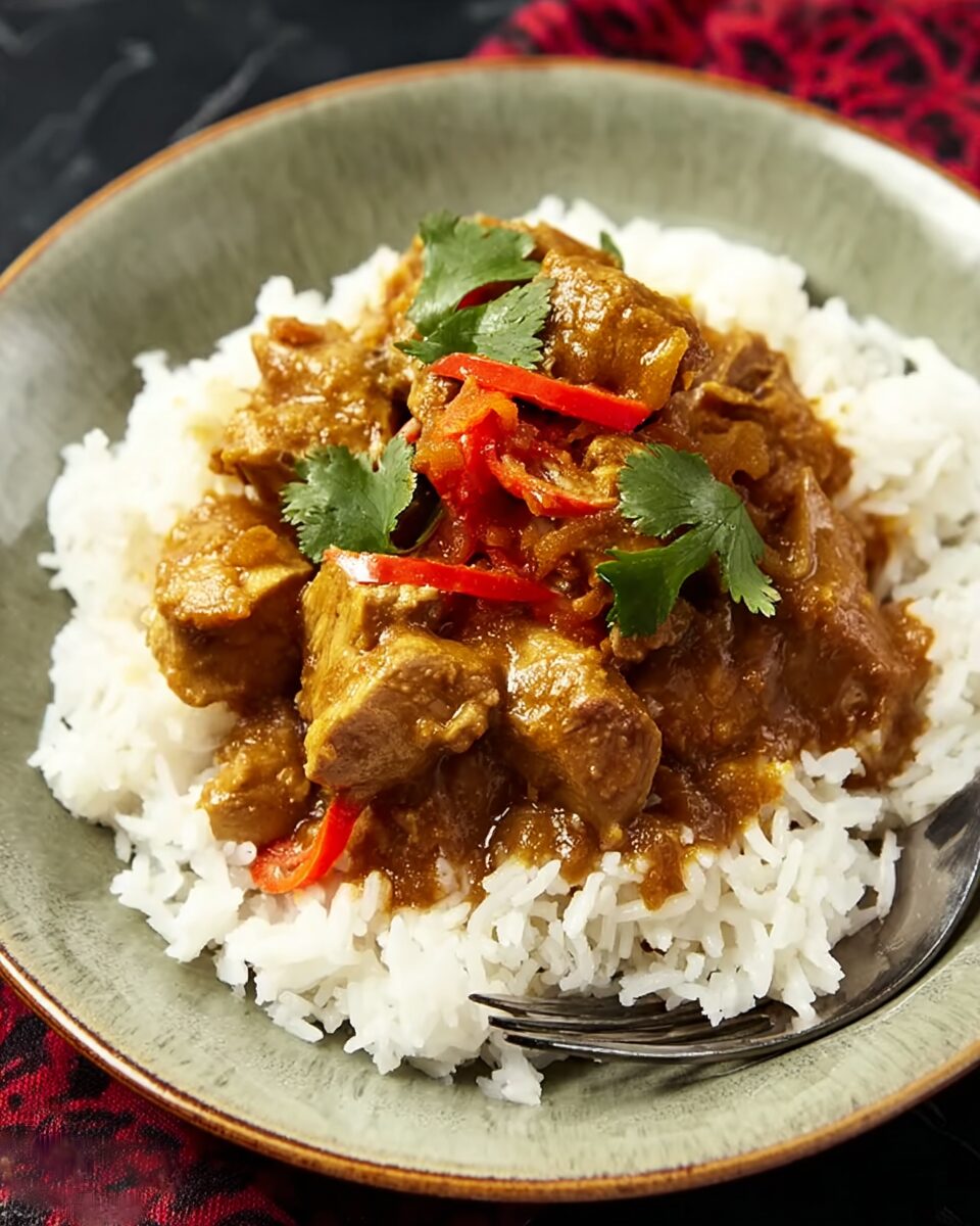 Slow Cooker Satay Chicken