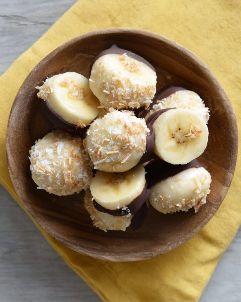 Frozen Banana Bites