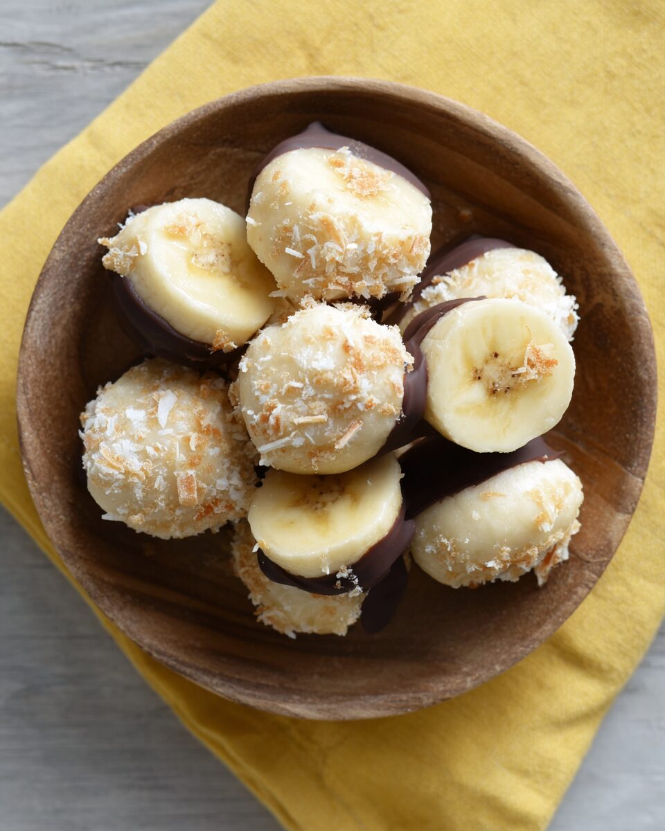 Frozen Banana Bites