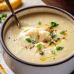 Roasted Cauliflower Soup