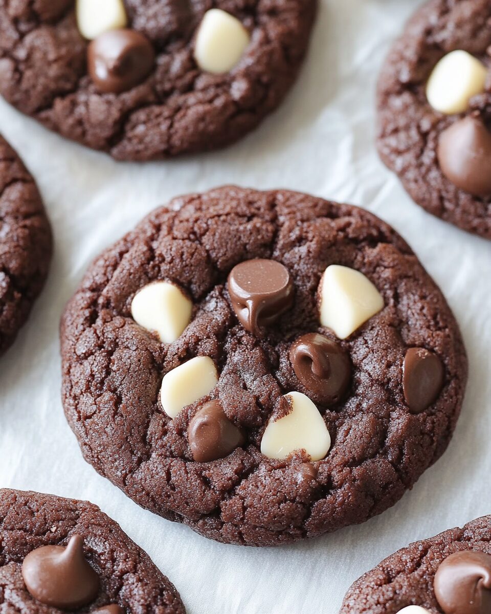 Double Chocolate Chip Cookies