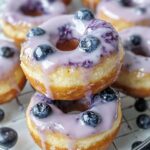 Vegan Blueberry Donuts