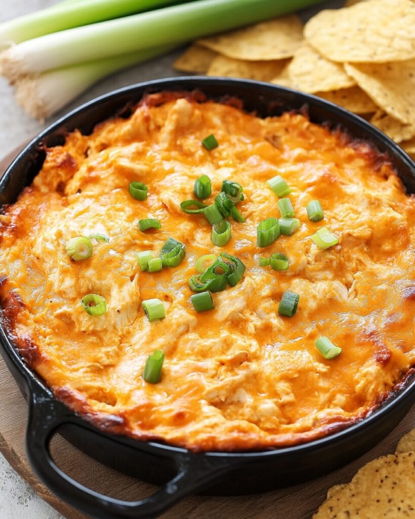 Baked Buffalo Chicken Dip