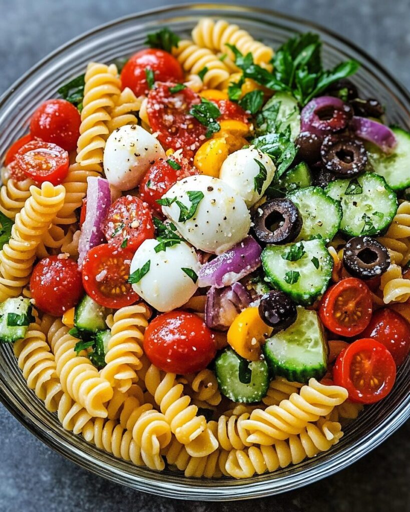 Zesty Italian Pasta Salad