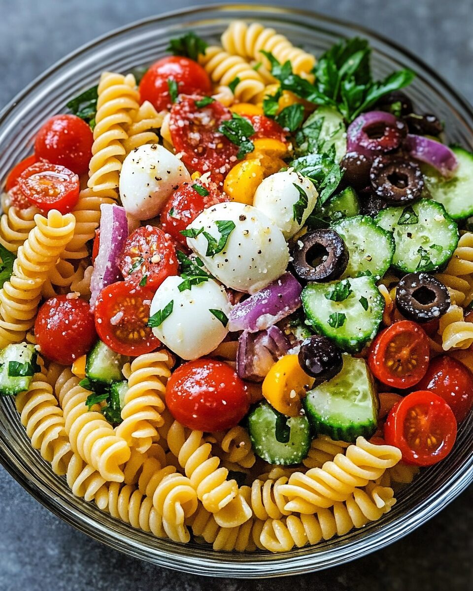 Zesty Italian Pasta Salad