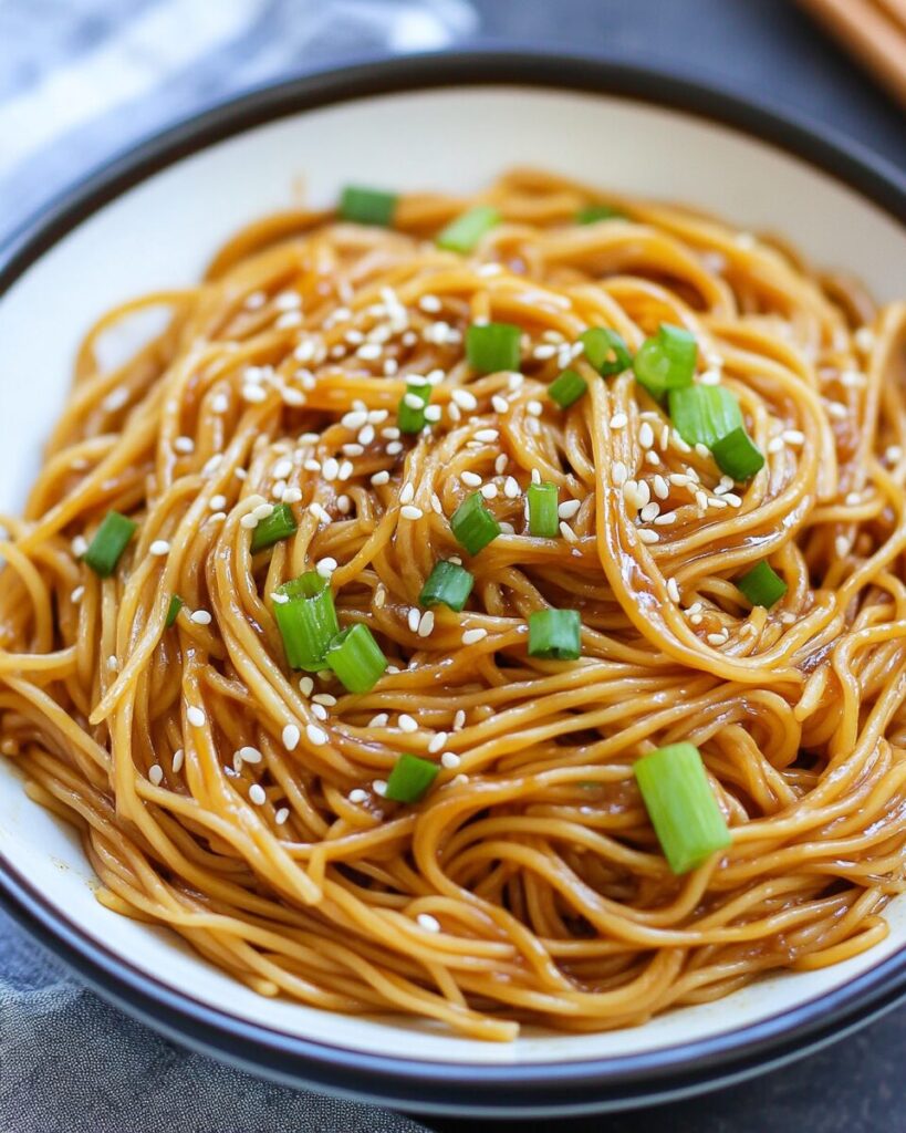 Quick Teriyaki Noodles
