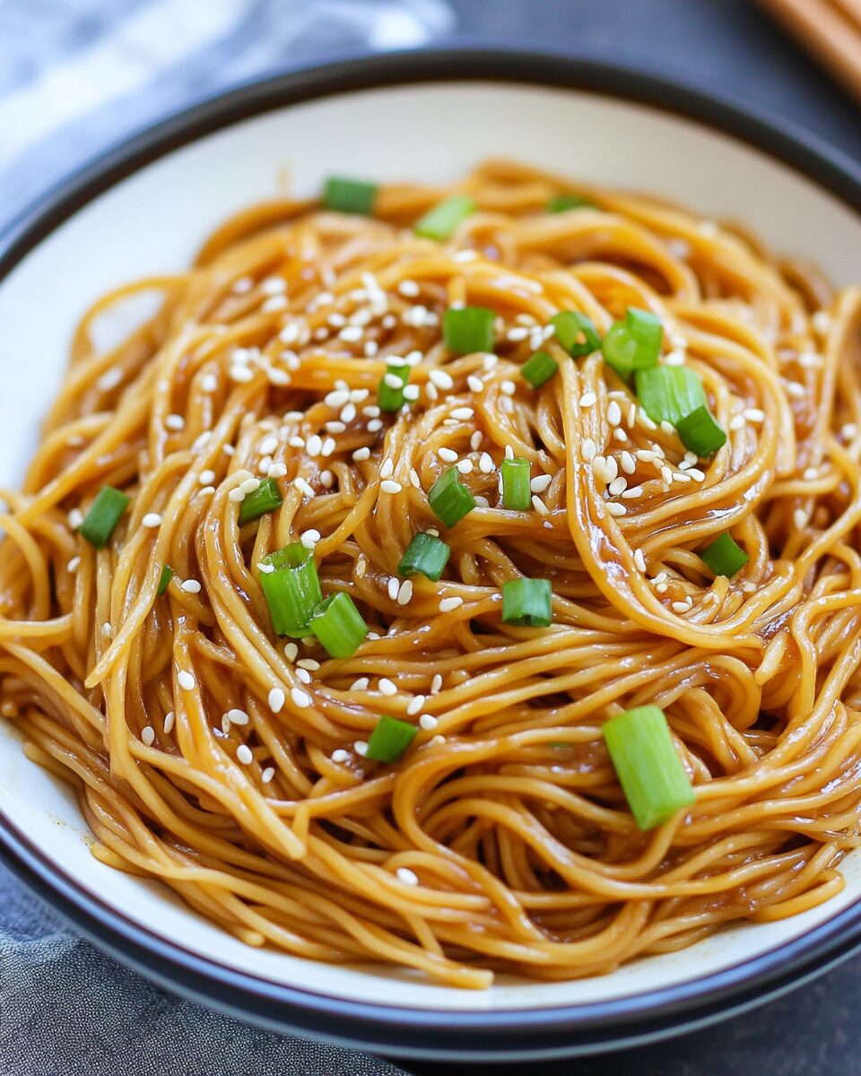 Quick Teriyaki Noodles