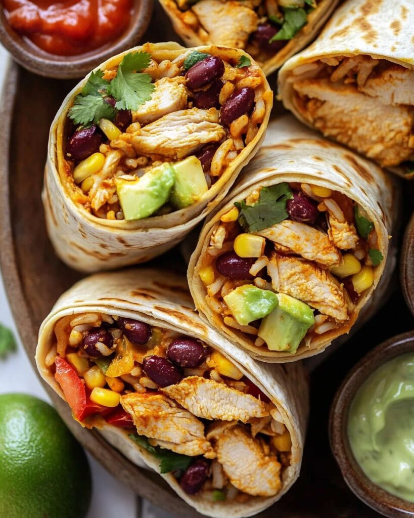 Southwest Chicken Wraps