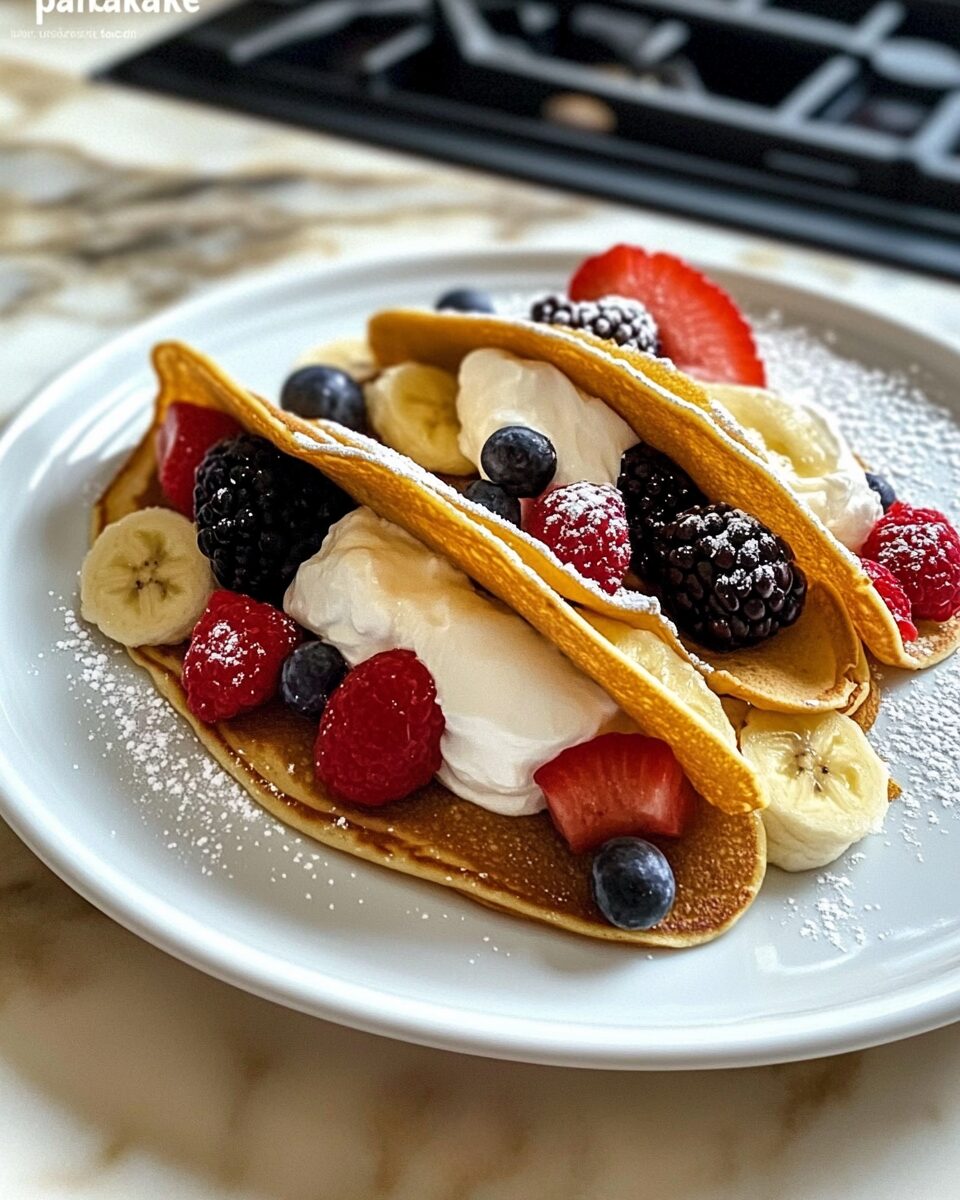 Fluffy Pancake Tacos