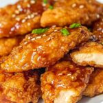 Double Crunch Honey Garlic Chicken
