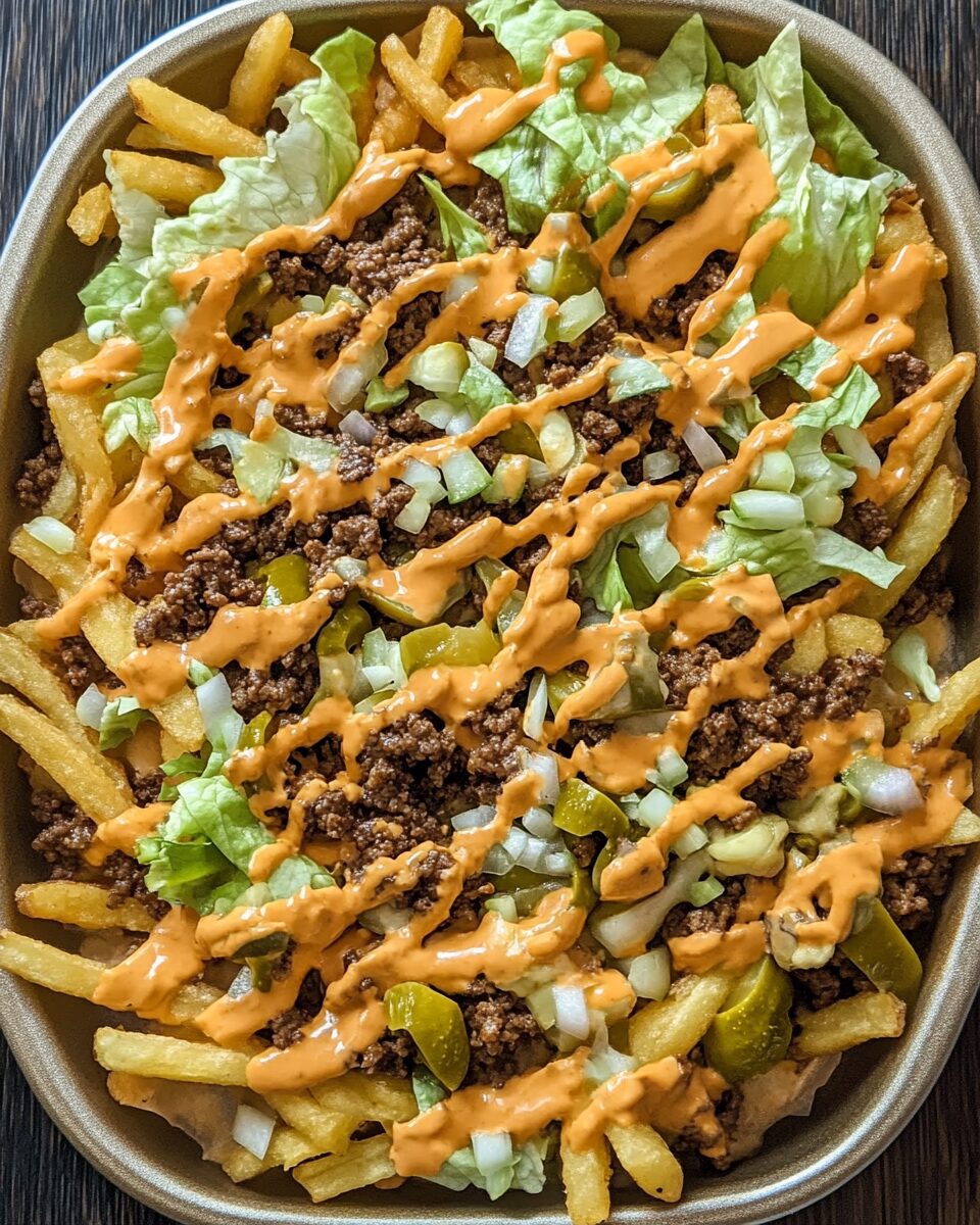 Big Mac Loaded Fries
