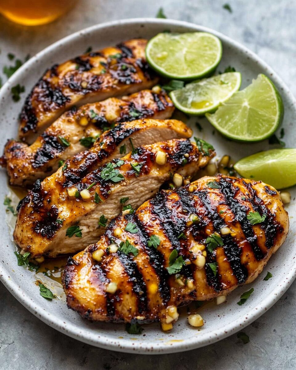 Grilled Hot Honey Chicken