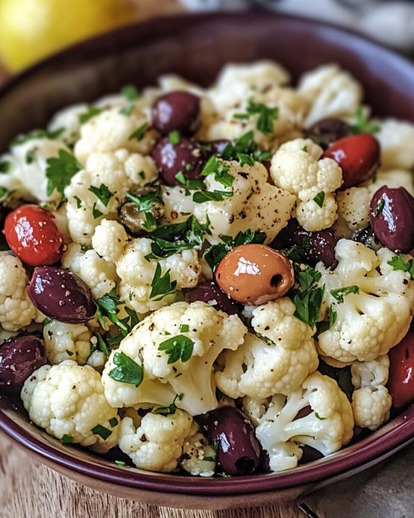 Sicilian Cauliflower Salad