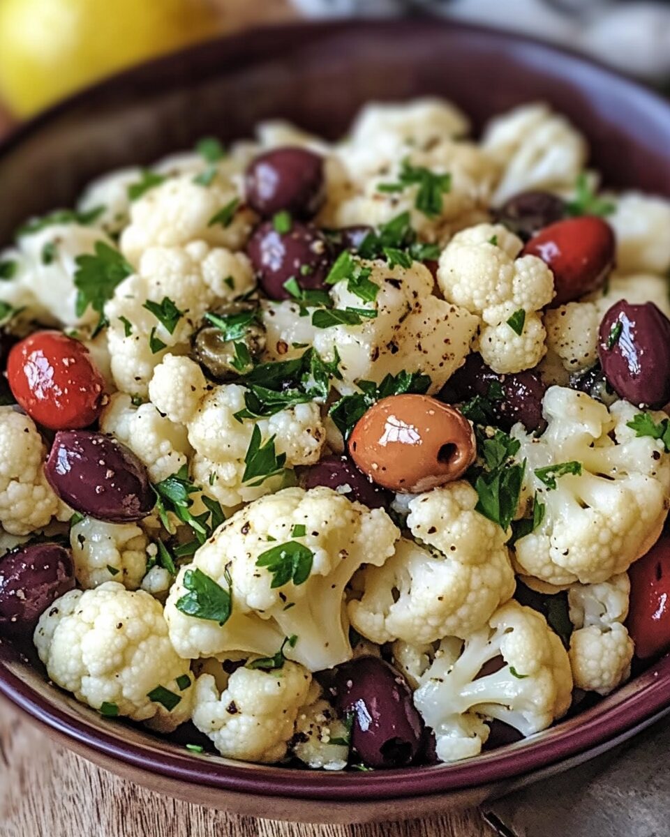 Sicilian Cauliflower Salad