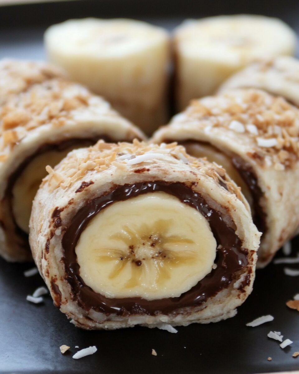 Nutella Banana Sushi