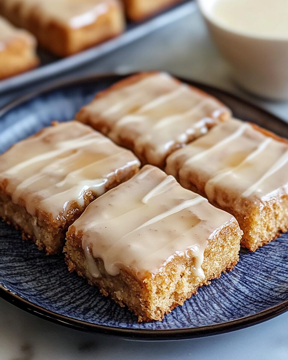 Soft-Baked Maple Donut Bars