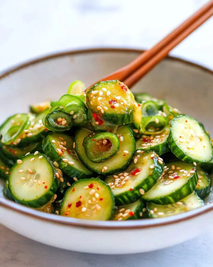 Spicy Korean-Style Cucumber Salad