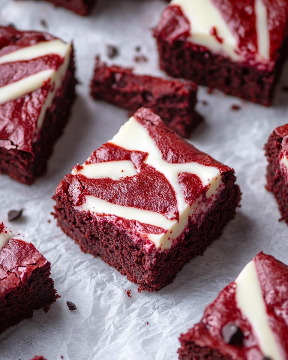 Red Velvet Brownies