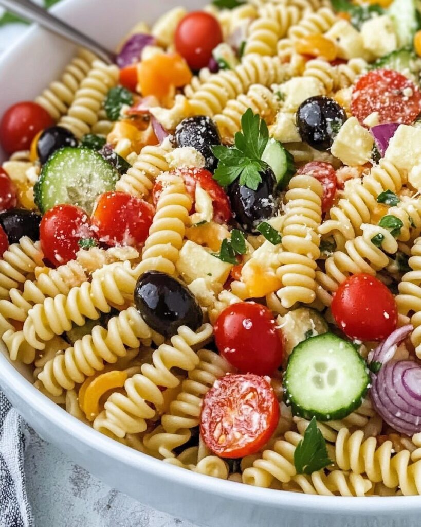 Easiest Italian Pasta Salad