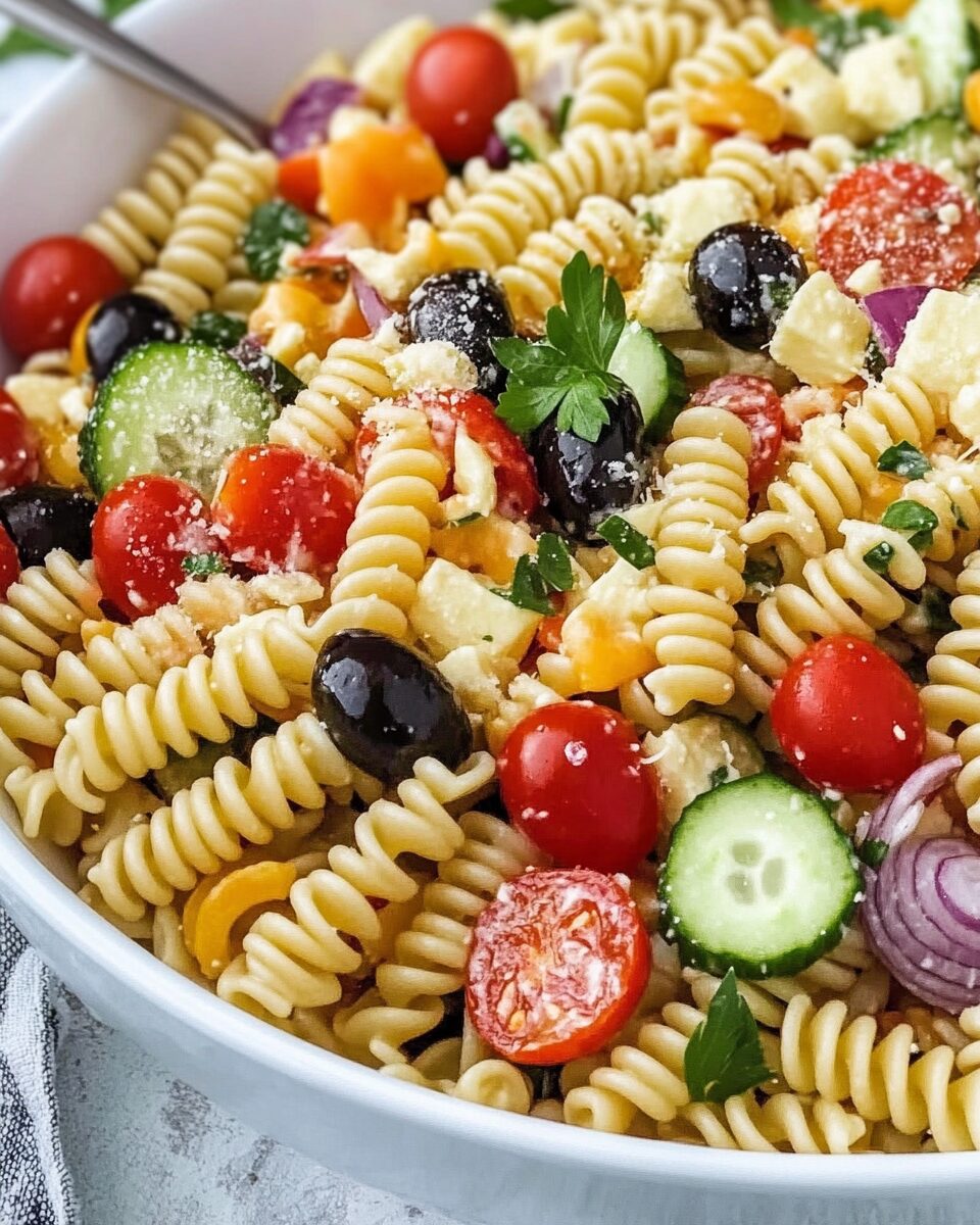 Easiest Italian Pasta Salad