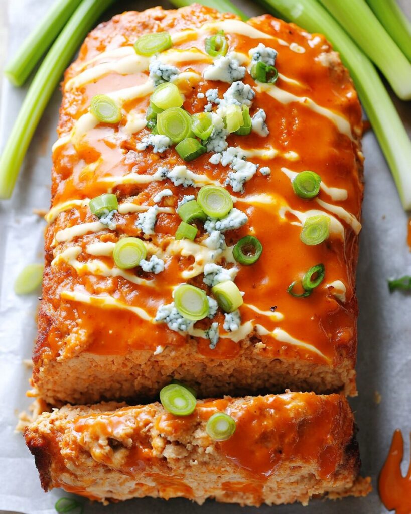 Buffalo Chicken Meatloaf