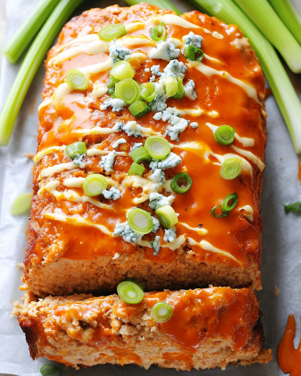 Buffalo Chicken Meatloaf